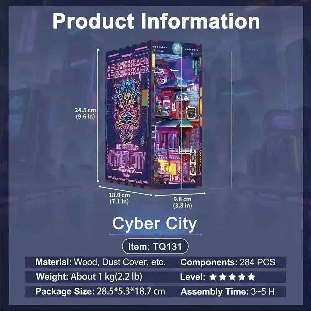Tonecheer Cyber City Book Nook
