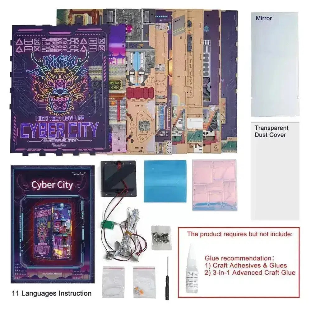 Tonecheer Cyber City Book Nook
