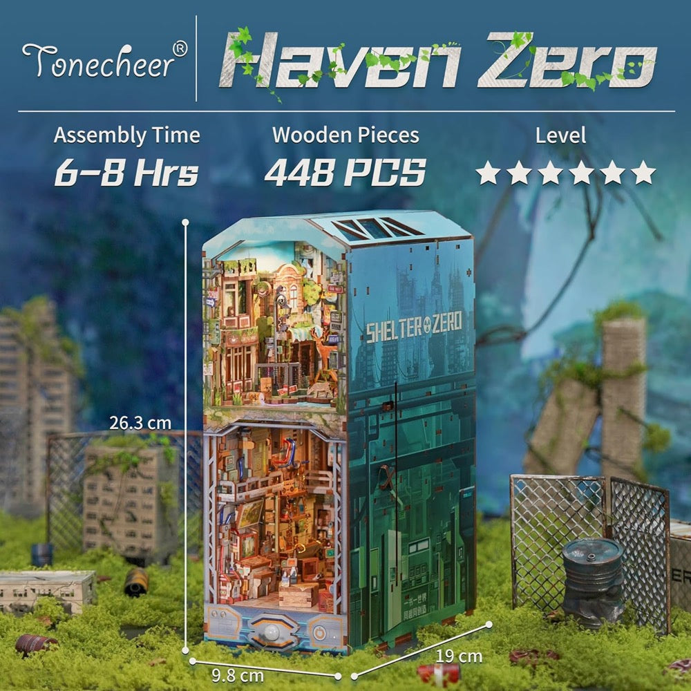 Tonecheer Haven City Booknook 6971683351328