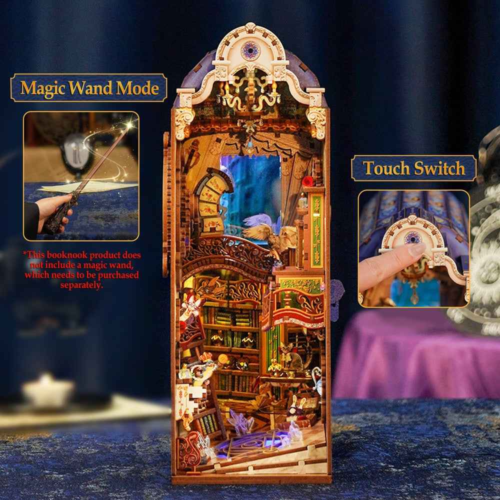 Tonecheer Magical Library Book Nook