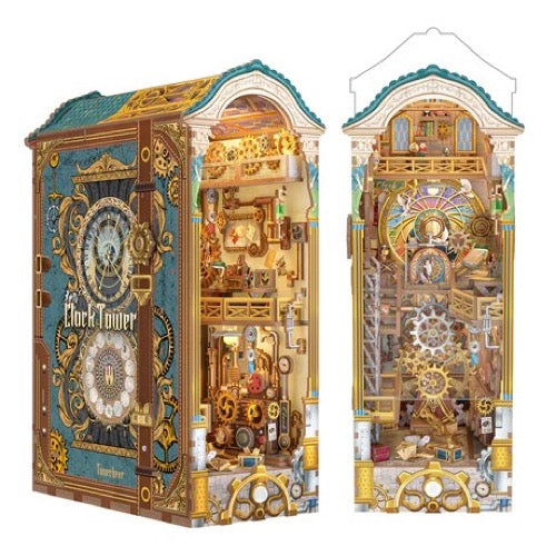 Tonecheer Clock Tower Book Nook