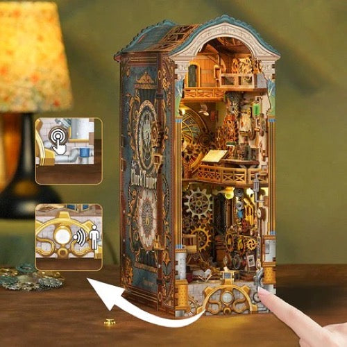 Tonecheer Clock Tower Book Nook