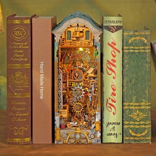Tonecheer Clock Tower Book Nook