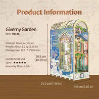 Tonecheer Giverny Garden Book Nook