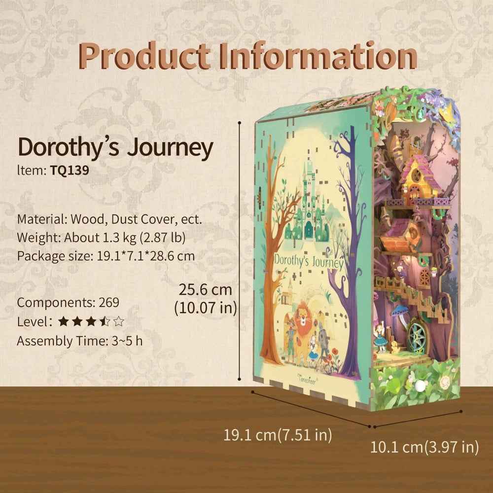 Tonecheer Dorothy's Journey Book Nook