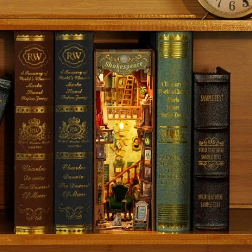 Tonecheer Left Bank Bookstore Book Nook