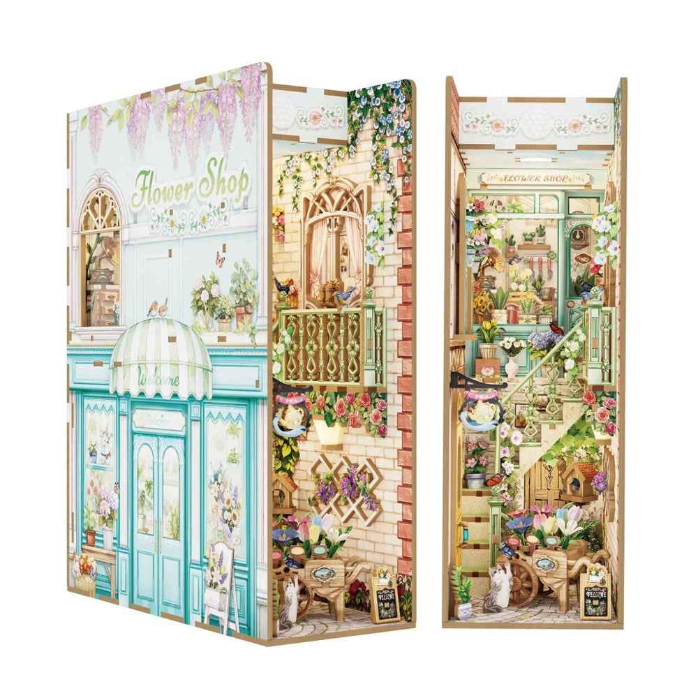 Tonecheer Flower Shop Book Nook