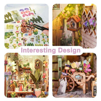 Tonecheer Flower Shop Book Nook