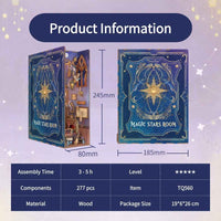 Tonecheer Magic Stars Room Book Nook