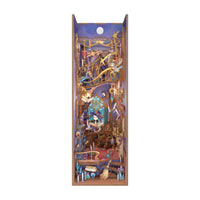 Tonecheer Magic Stars Room Book Nook