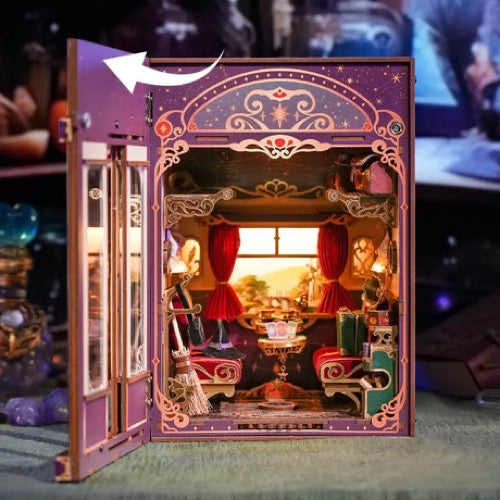 Tonecheer Infinity Train Cabin Magical Journey Book Nook