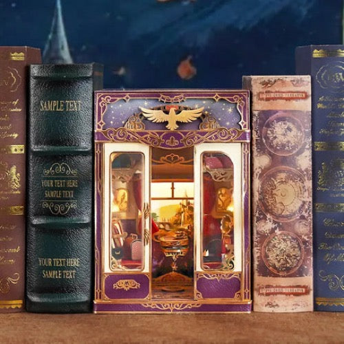 Tonecheer Infinity Train Cabin Magical Journey Book Nook
