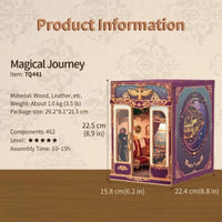 Tonecheer Infinity Train Cabin Magical Journey Book Nook