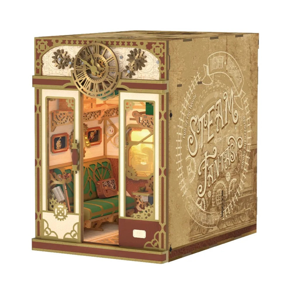 Tonecheer Infinity Train Cabin Steam Fantasy Booknook