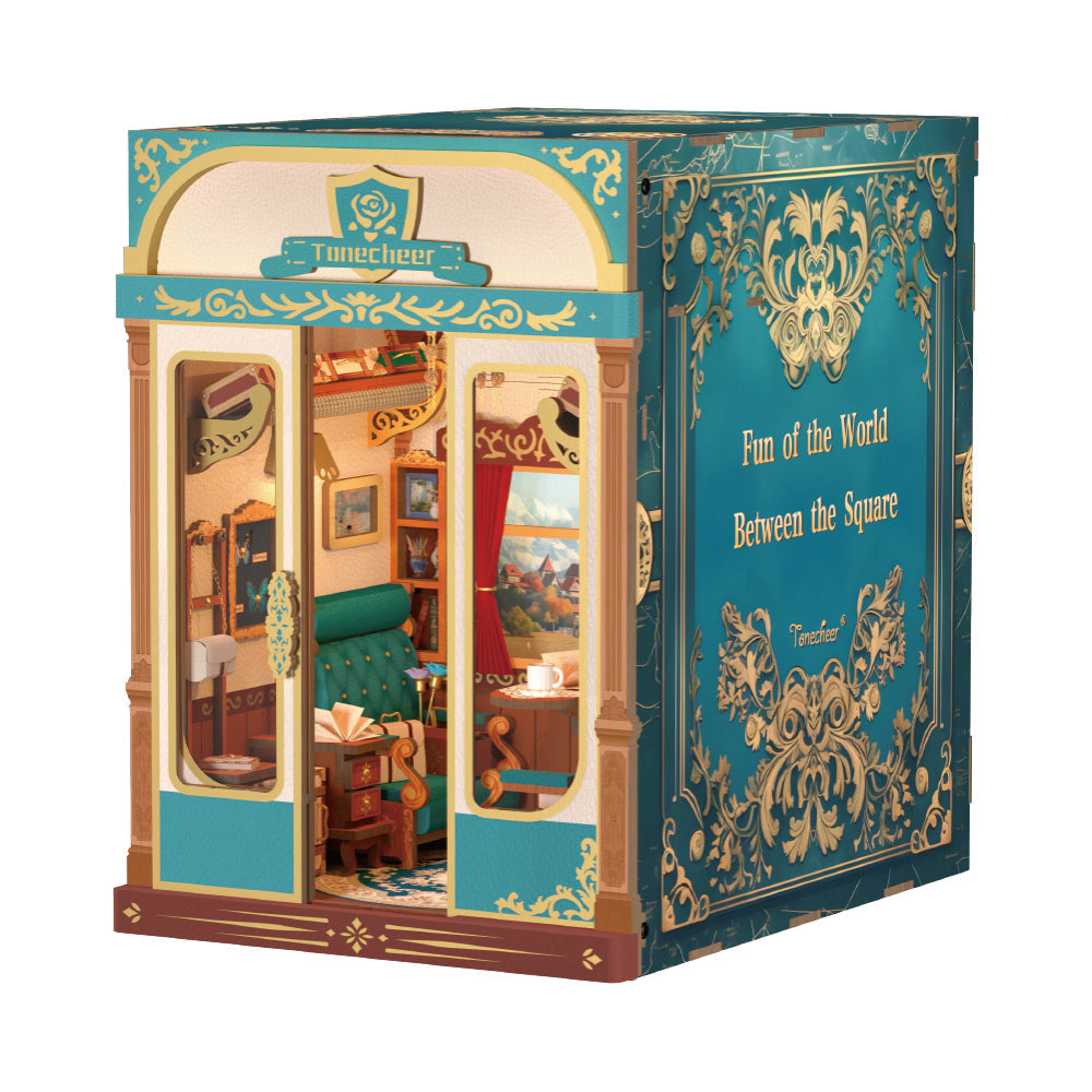 Tonecheer Infinity Train Cabin European Travels Booknook