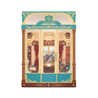 Tonecheer Infinity Train Cabin European Travels Book Nook