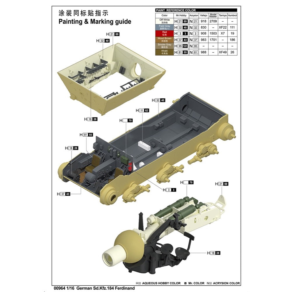 Trumpeter 1/16 Scale German Sd.Kfz.184 Ferdinand
