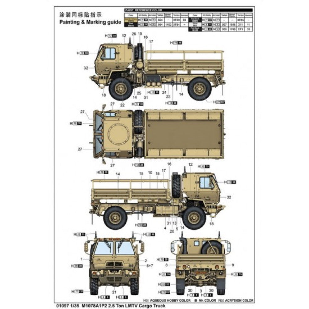 Trumpeter 01097 1/35 M1078A1P2