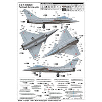 Trumpeter 01690 1/72 PAF J-10CE Multi-Role Fighter & IAF Rafale 2 in 1