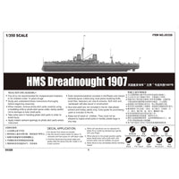 Trumpeter 05328 1/350 HMS Dreadnought 1907