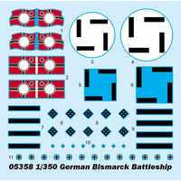 Trumpeter 05358 1/350 German Bismarck Battleship