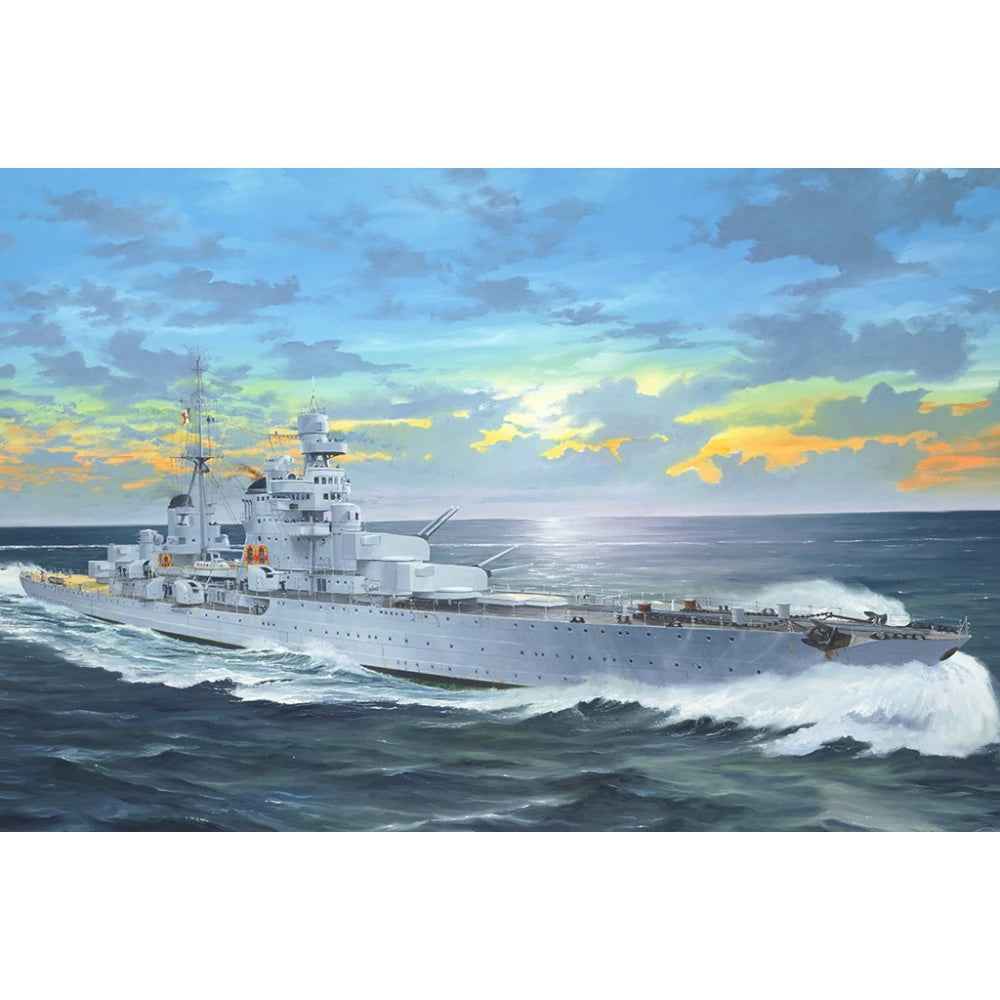 Trumpeter 1/350 Italian Heavy Cruiser Pola Plastic Model Kit