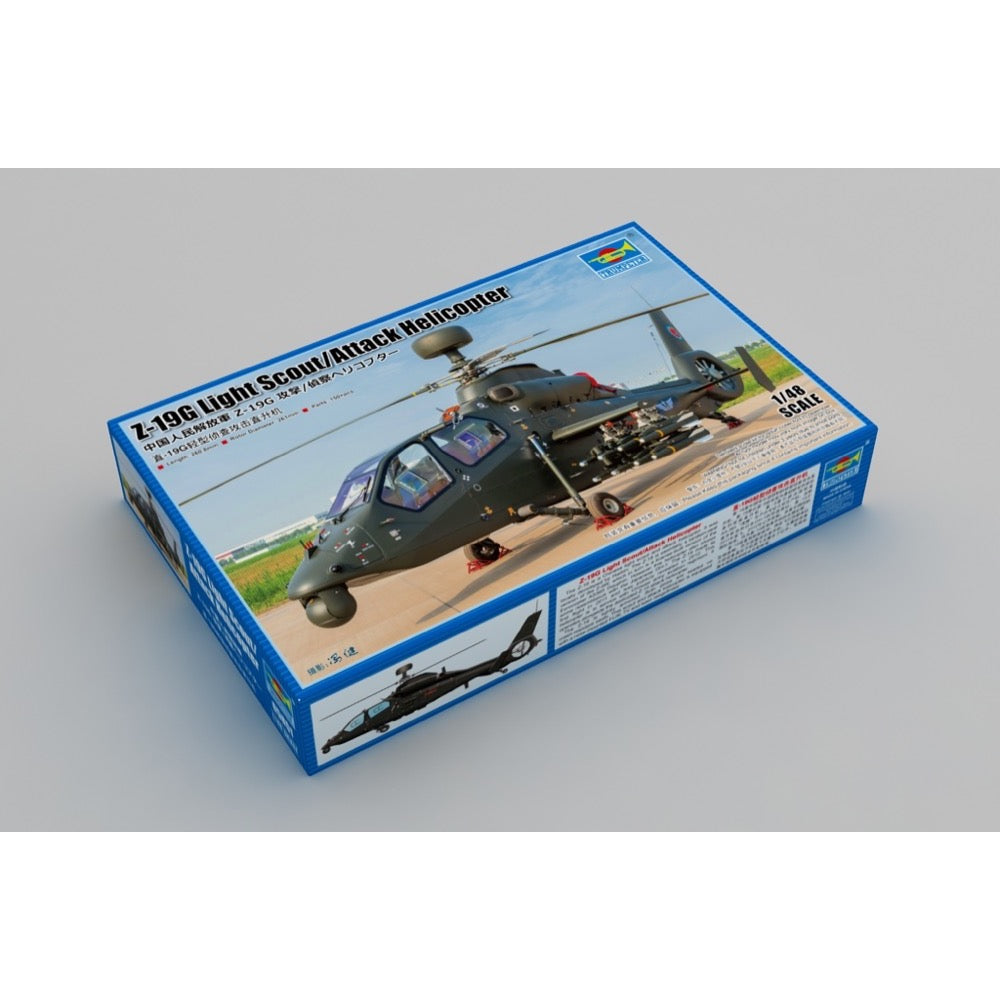 Trumpeter 05851 1/48 Chinese Z-19G Light Scout/Attack Helicopter