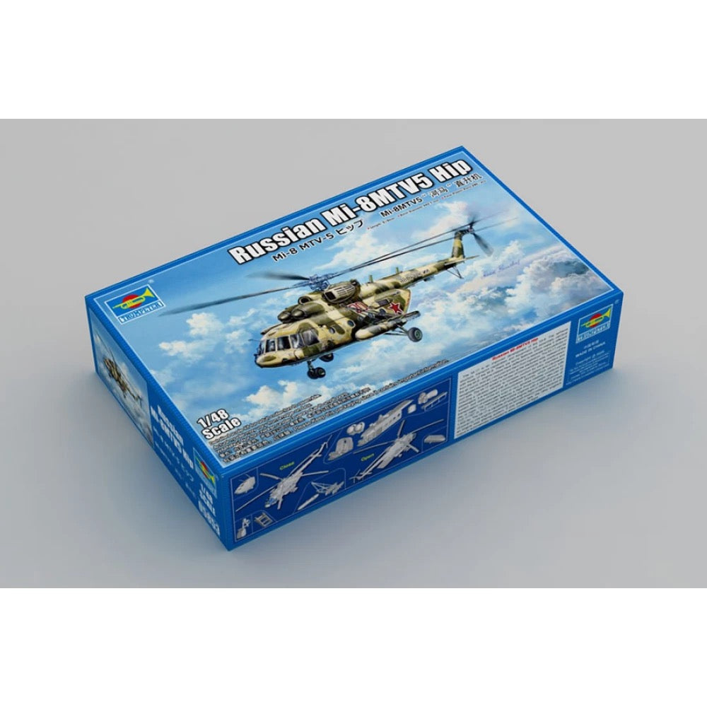 Trumpeter 1/48 Russian Mi-8MTV5 Hip Model Kit