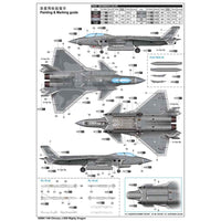 Trumpeter 1/48 Chinese J-20S Mighty Dragon Plastic Model Kit