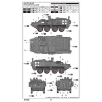 Trumpeter 1/72 M1133 Stryker MEV Plastic Model Kit