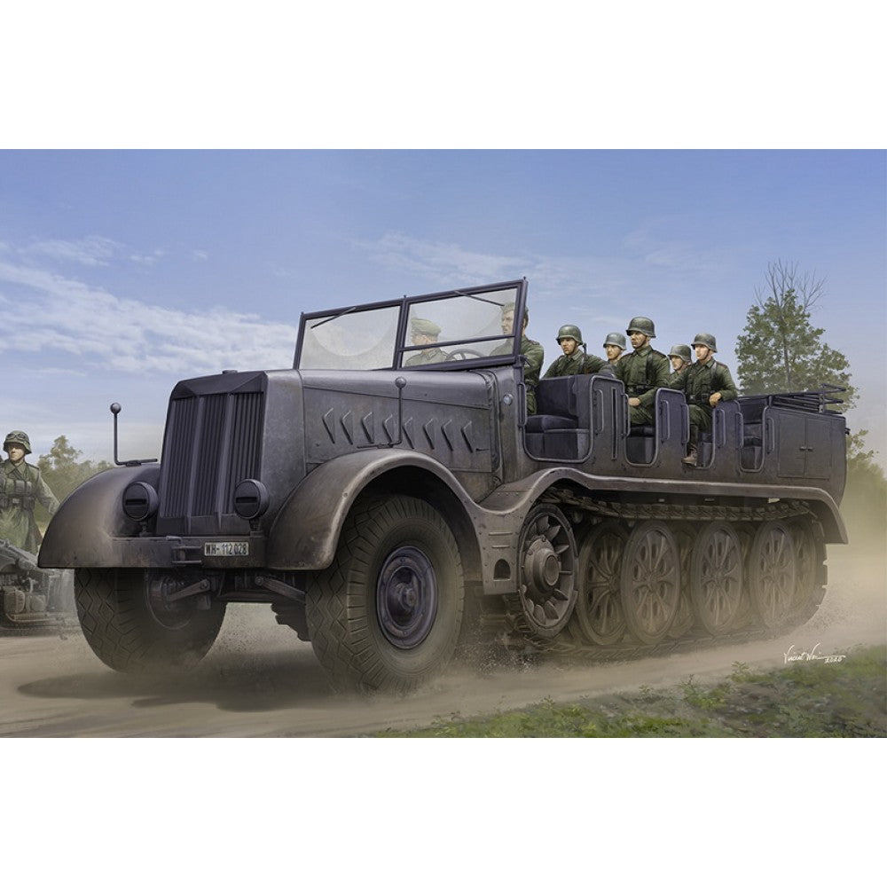Trumpeter 09575 1/35 Schwerer Zugkraftwagen 18 t Sd.Kfz.9 Artillery Version 9580208095752