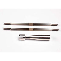 Traxxas 2338X Front Trunbuckles Titanium 94mm With Adjustment Tool 145415
