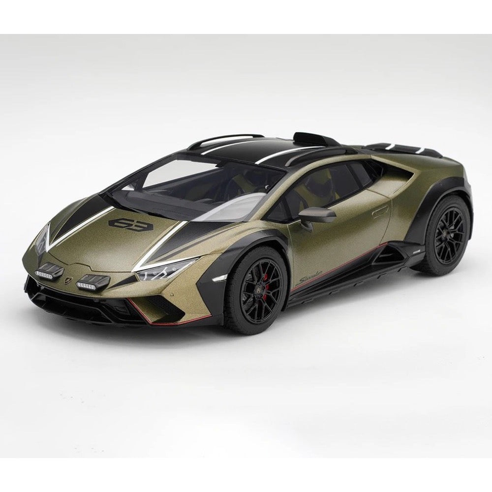Top Speed 1/18 Lamborghini Huracan Sterrato Verde Gea Matt