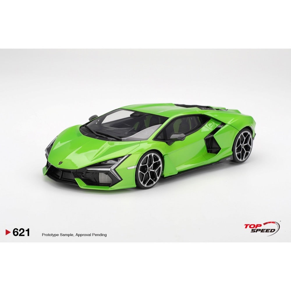 Top Speed 1/18 Lamborghini Revuelto Verde Selvans
