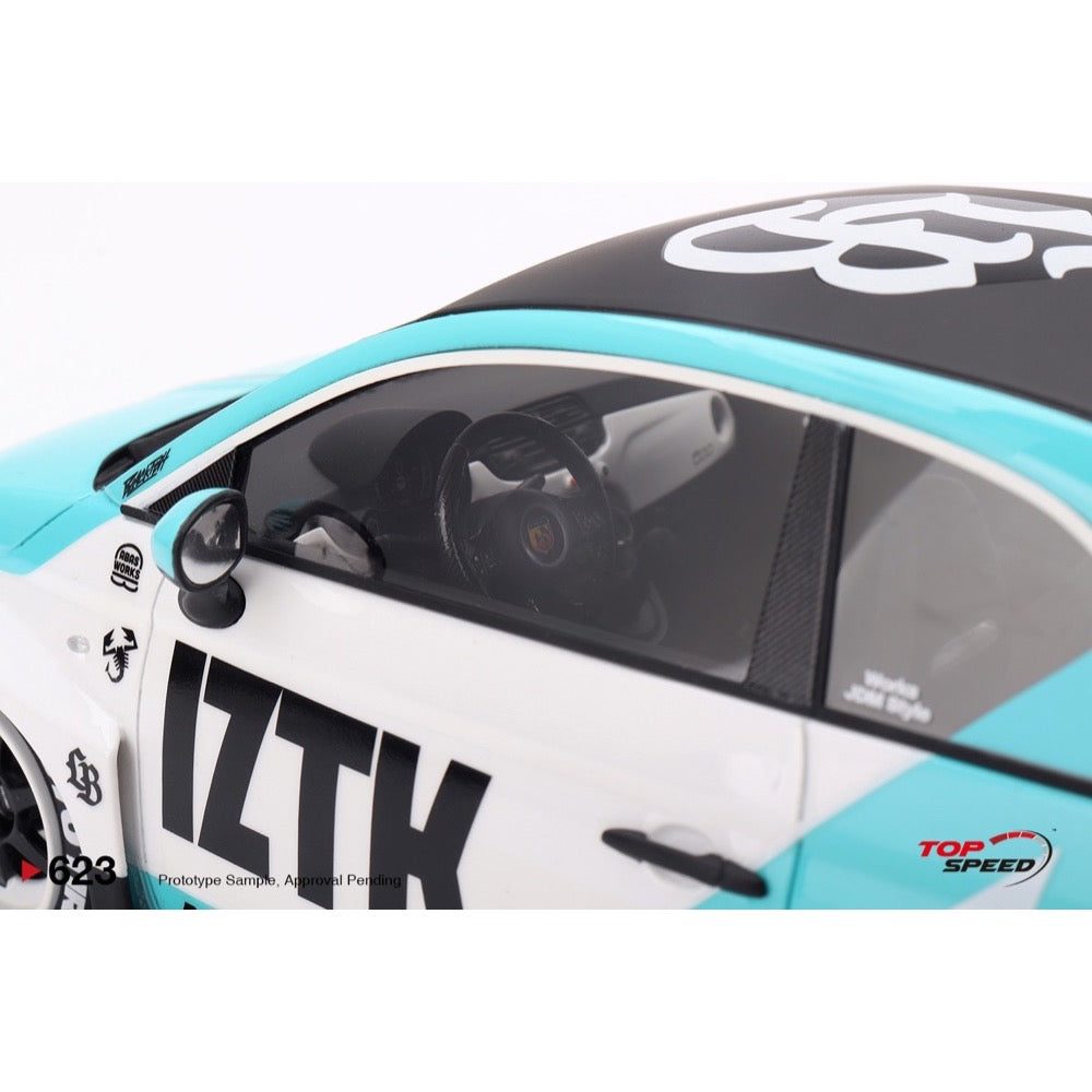 Top Speed Abarth 595 LB-WORKS x Abas Works IZTK