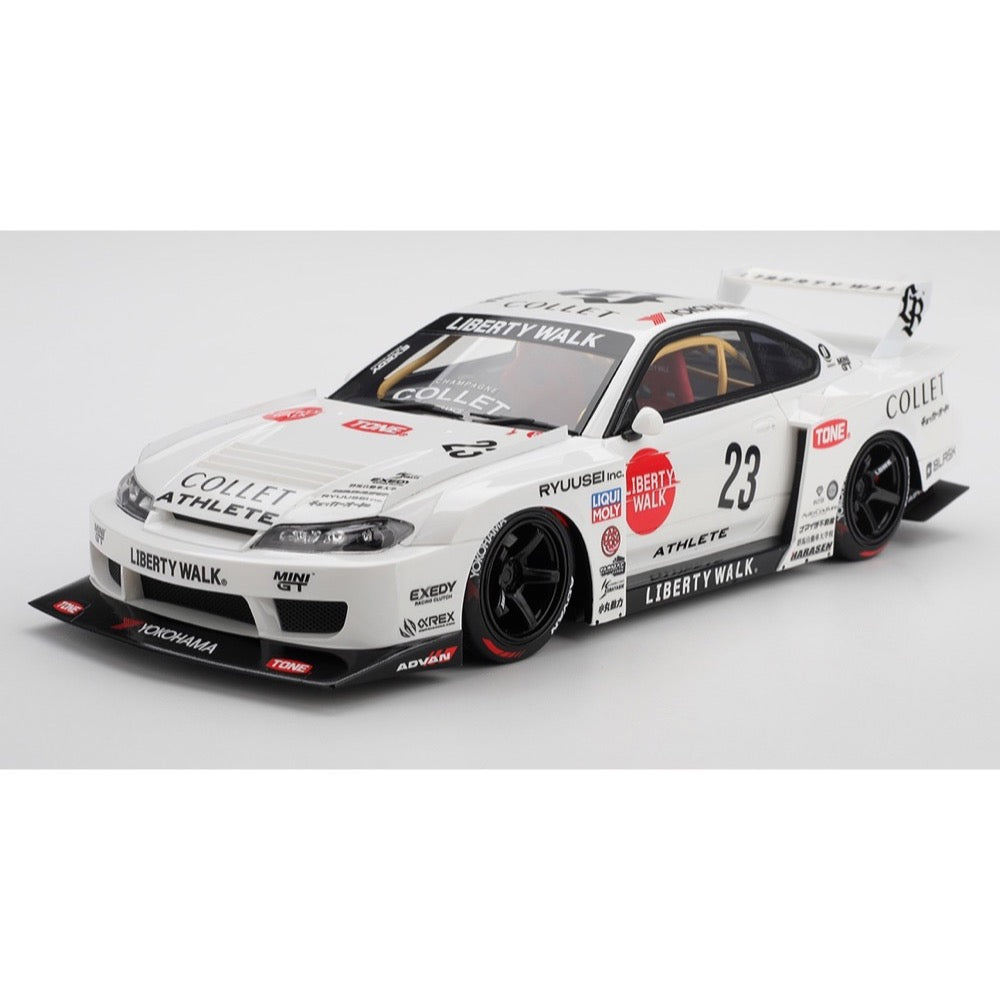 Top Speed 1/18 Nissan SILVIA (S15) LB-Super Silhouette ATHLETE