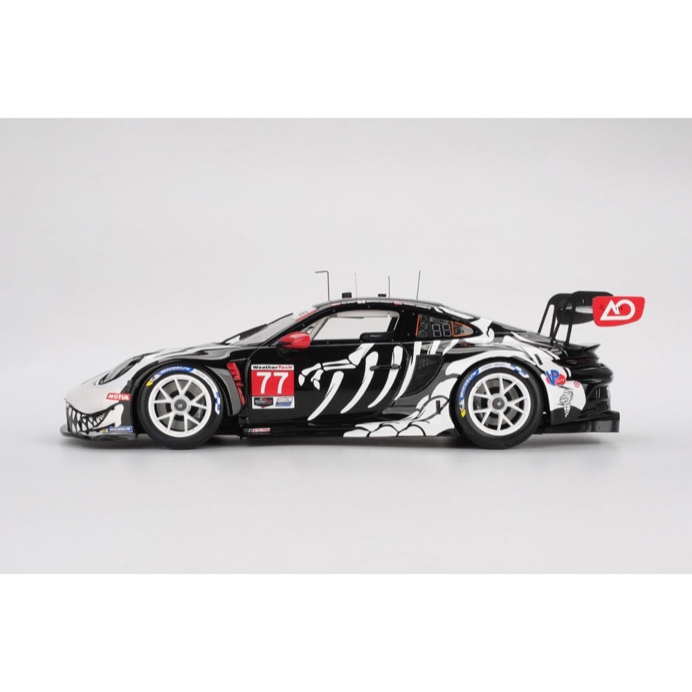 Top Speed TS0651 1/18 Porsche 911 GT3 R #77 AO Racing 2025 IMSA Petit Le Mans