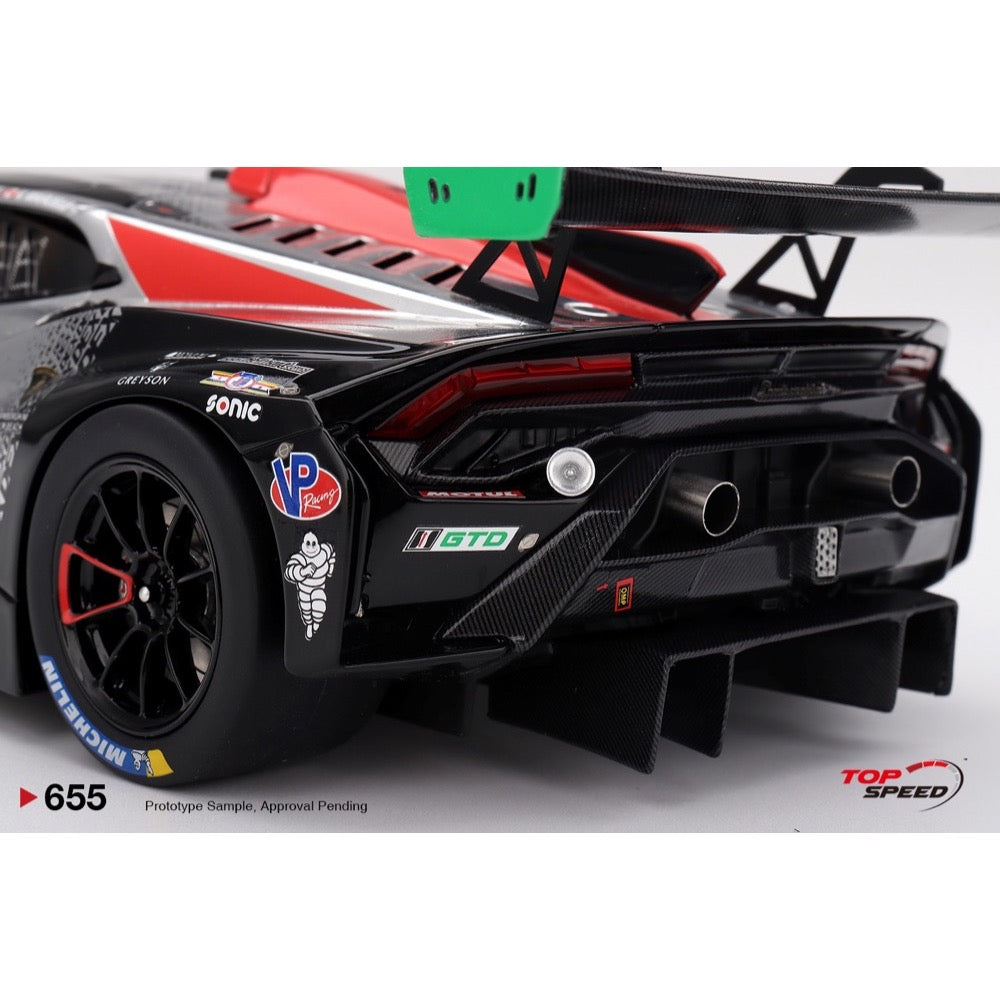 Top Speed 1/18 Lamborghini Huracan GT3 EVO2 No.45 DEX Wayne Taylor Racing 2025 IMSA Daytona 24 Hrs