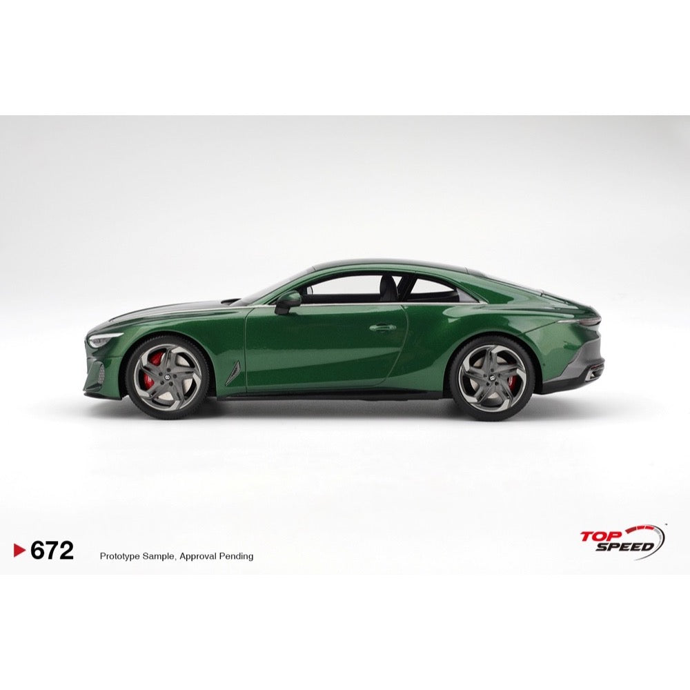 Top Speed Bentley Batur Scarab Green