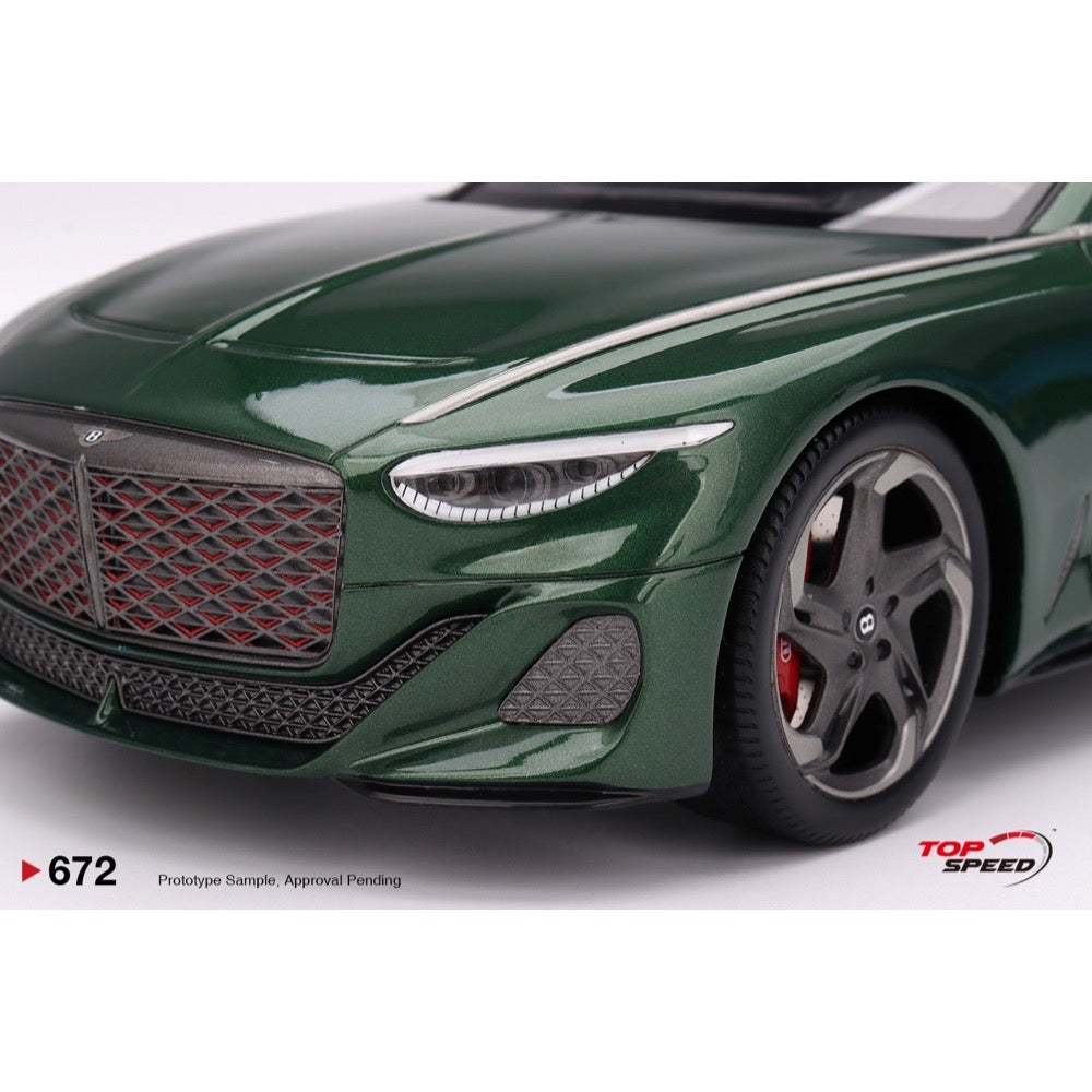 Top Speed Bentley Batur Scarab Green
