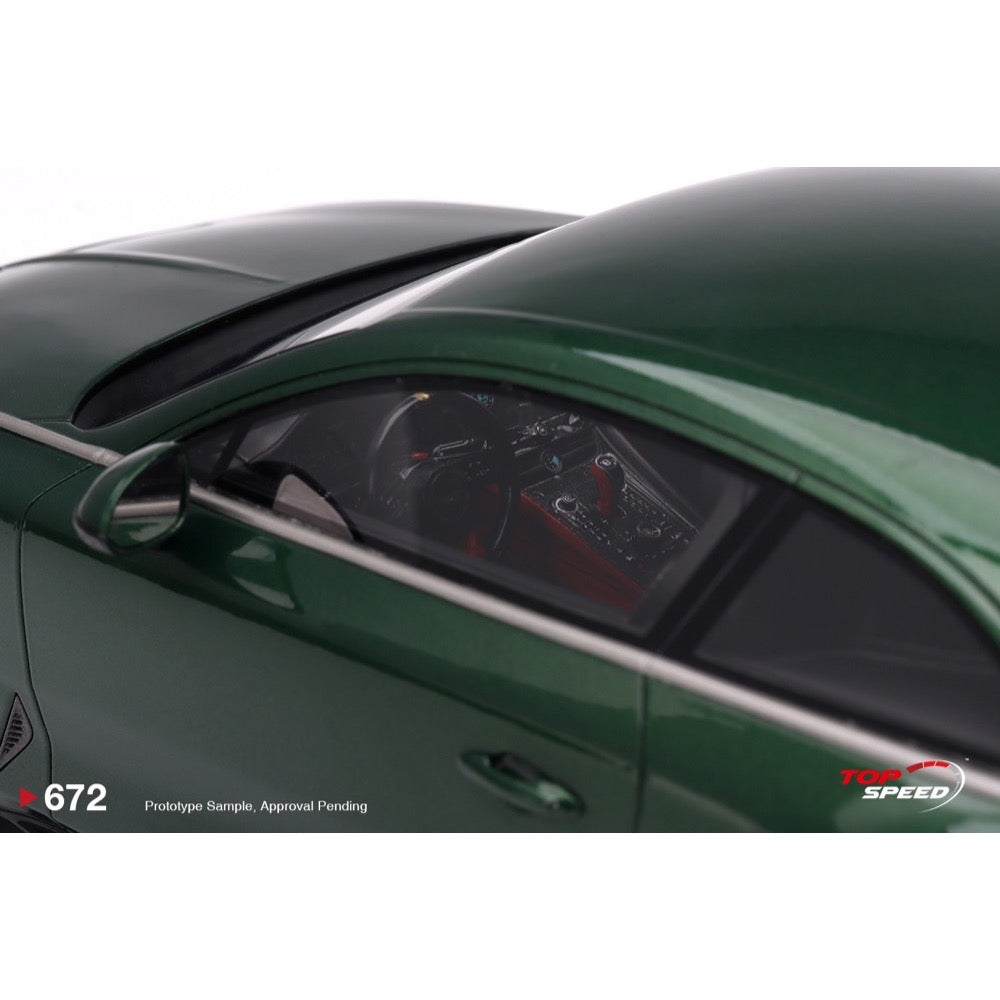 Top Speed Bentley Batur Scarab Green
