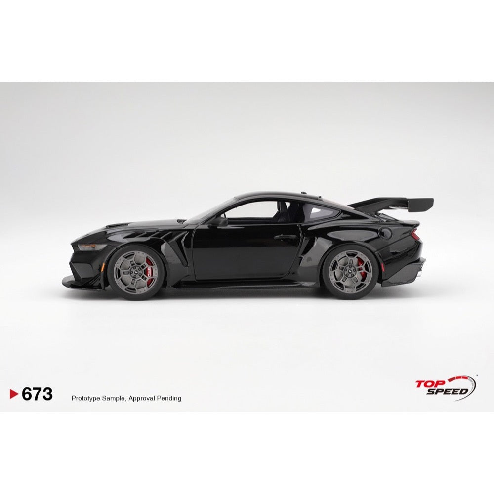 Top Speed 1/18 Ford Mustang GTD Shadow Black
