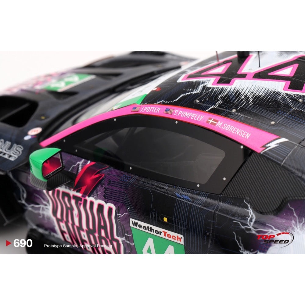 Top Speed 1/18 Aston Martin Vantage GT3 Evo No.44 Magnus Racing 2025 IMSA Watkins Glen 6 Hrs