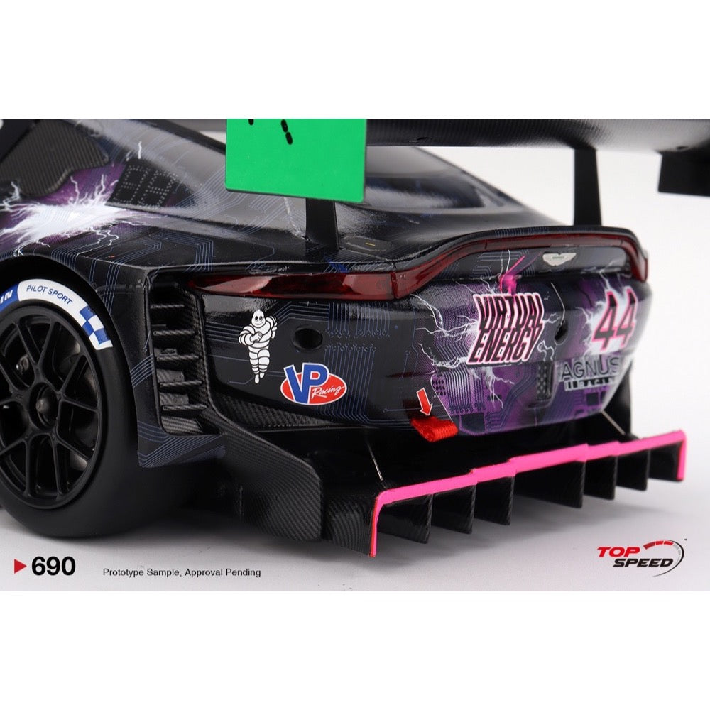 Top Speed 1/18 Aston Martin Vantage GT3 Evo No.44 Magnus Racing 2025 IMSA Watkins Glen 6 Hrs