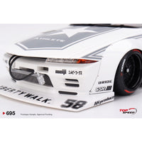 Top Speed 1/18 LBWK Nissan GT-R32 Kaido Works TAS 2025