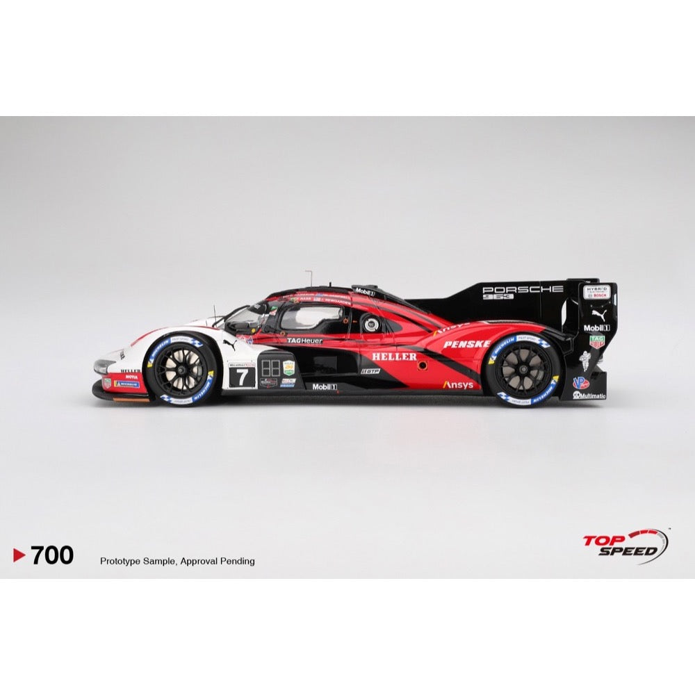 Top Speed Porsche 963 No.7 Porsche Penske Motorsport 2024 IMSA Daytona 24 Hrs Winner