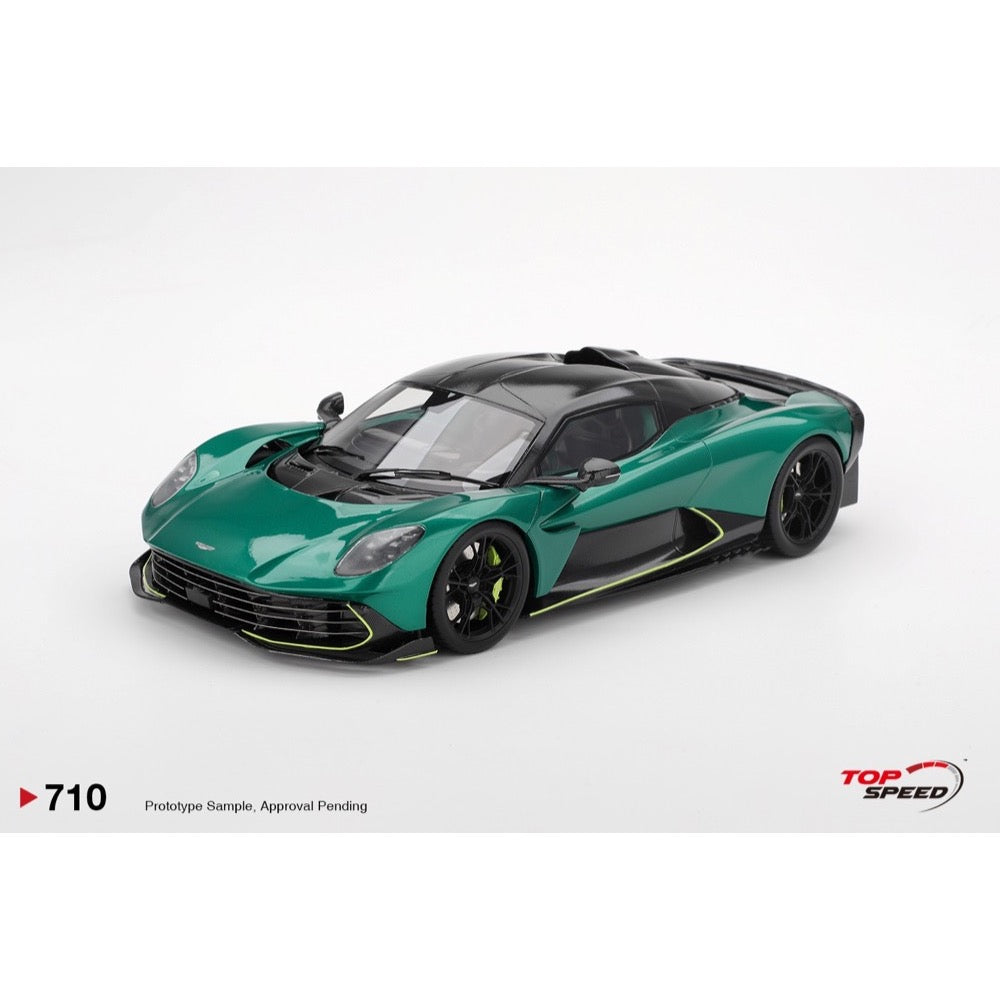 Top Speed 1/18 Aston Martin Valhalla Podium Green