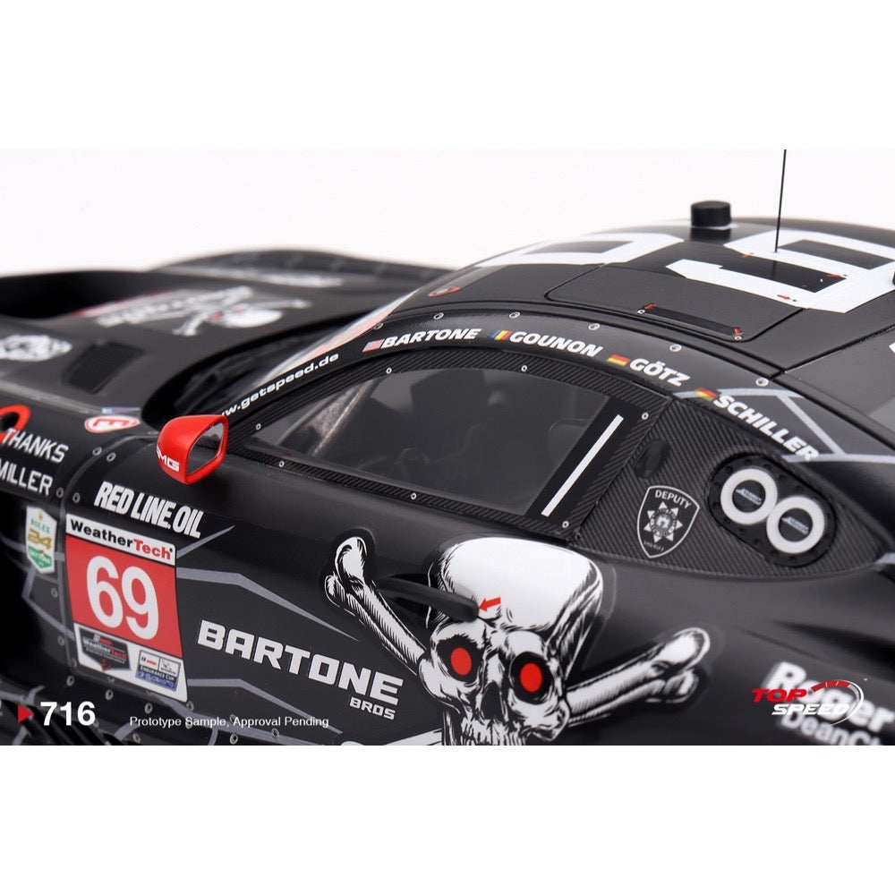 Top Speed 1/18 Mercedes-AMG GT3 No.69 GetSpeed 2026 IMSA Daytona 24 Hrs