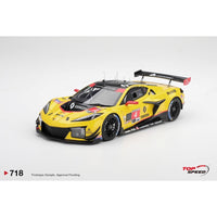 Top Speed 1/18 Chevrolet Corvette Z06 GT3.R No.4 Corvette Racing by Pratt Miller Motorsports 2026 IMSA Daytona 24 Hrs