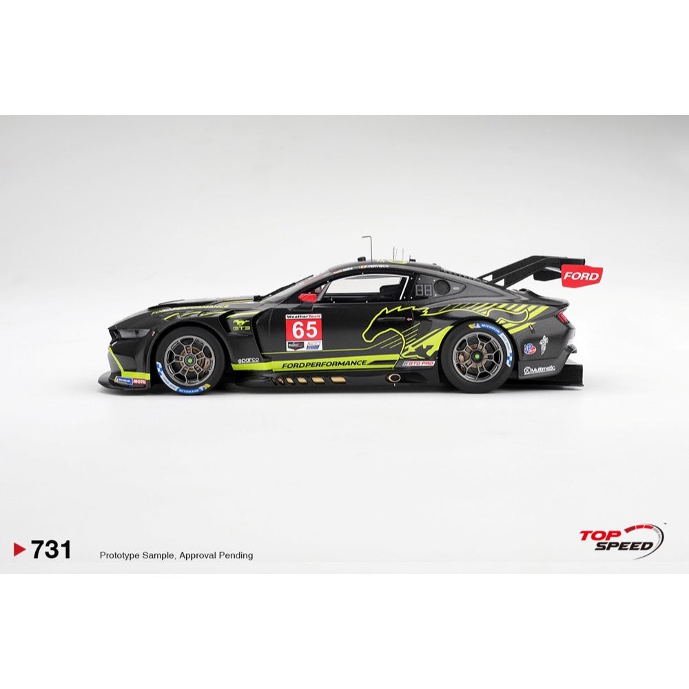 Top Speed 1/18 Ford Mustang GT3 No.65 Ford Multimatic Motorsports 2025 IMSA VIR